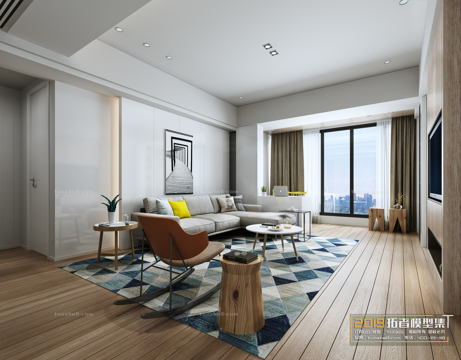 Extension Interior – LINGVING ROOM – MODERN STYLES – 086 - thumbnail 1