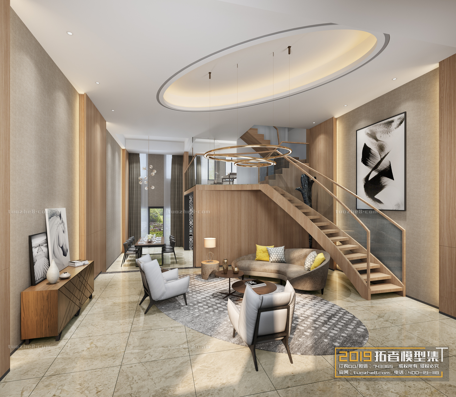 Extension Interior – LINGVING ROOM – MODERN STYLES – 090 - thumbnail 1