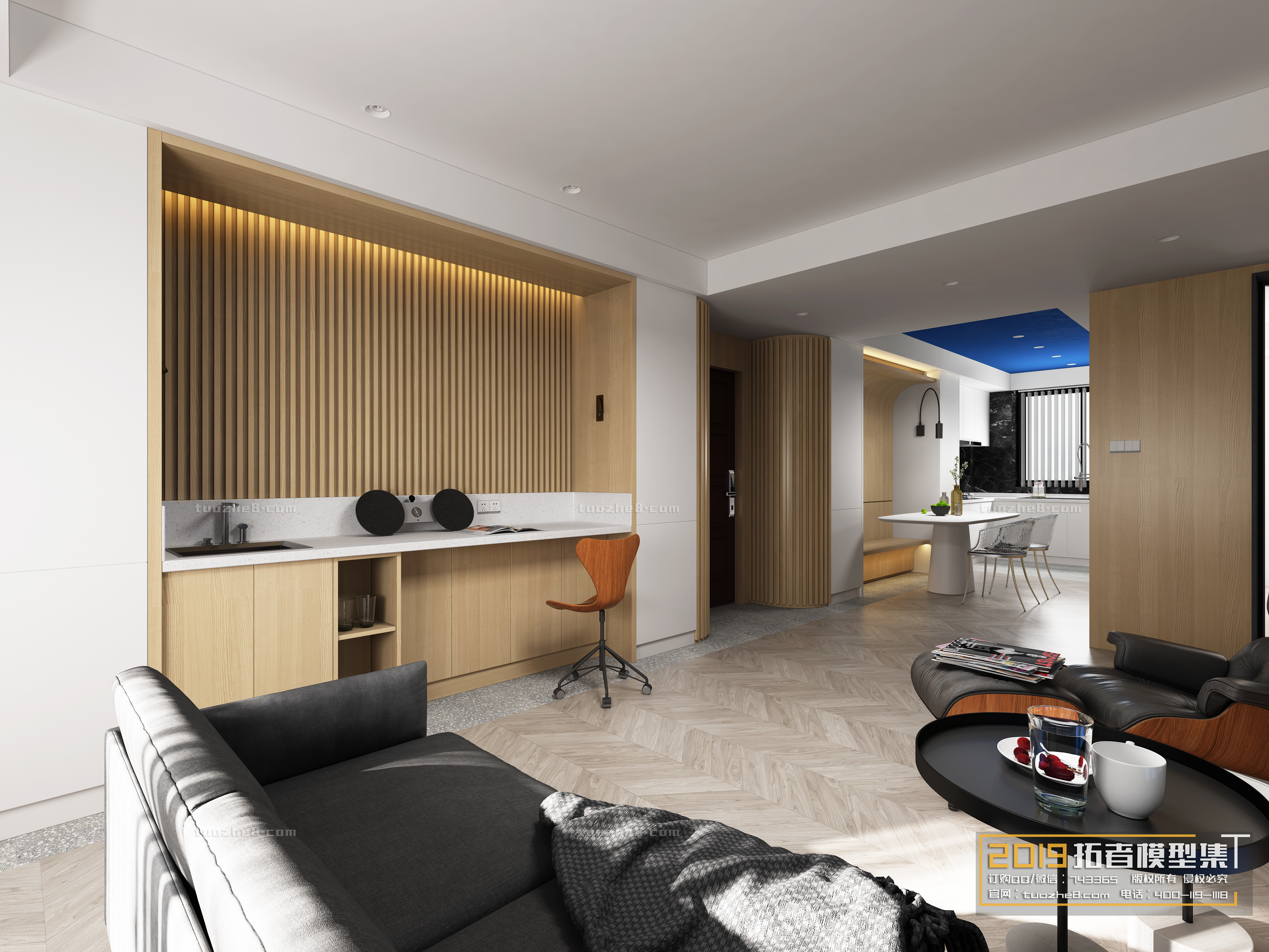 Extension Interior – LINGVING ROOM – MODERN STYLES – 099 - thumbnail 1