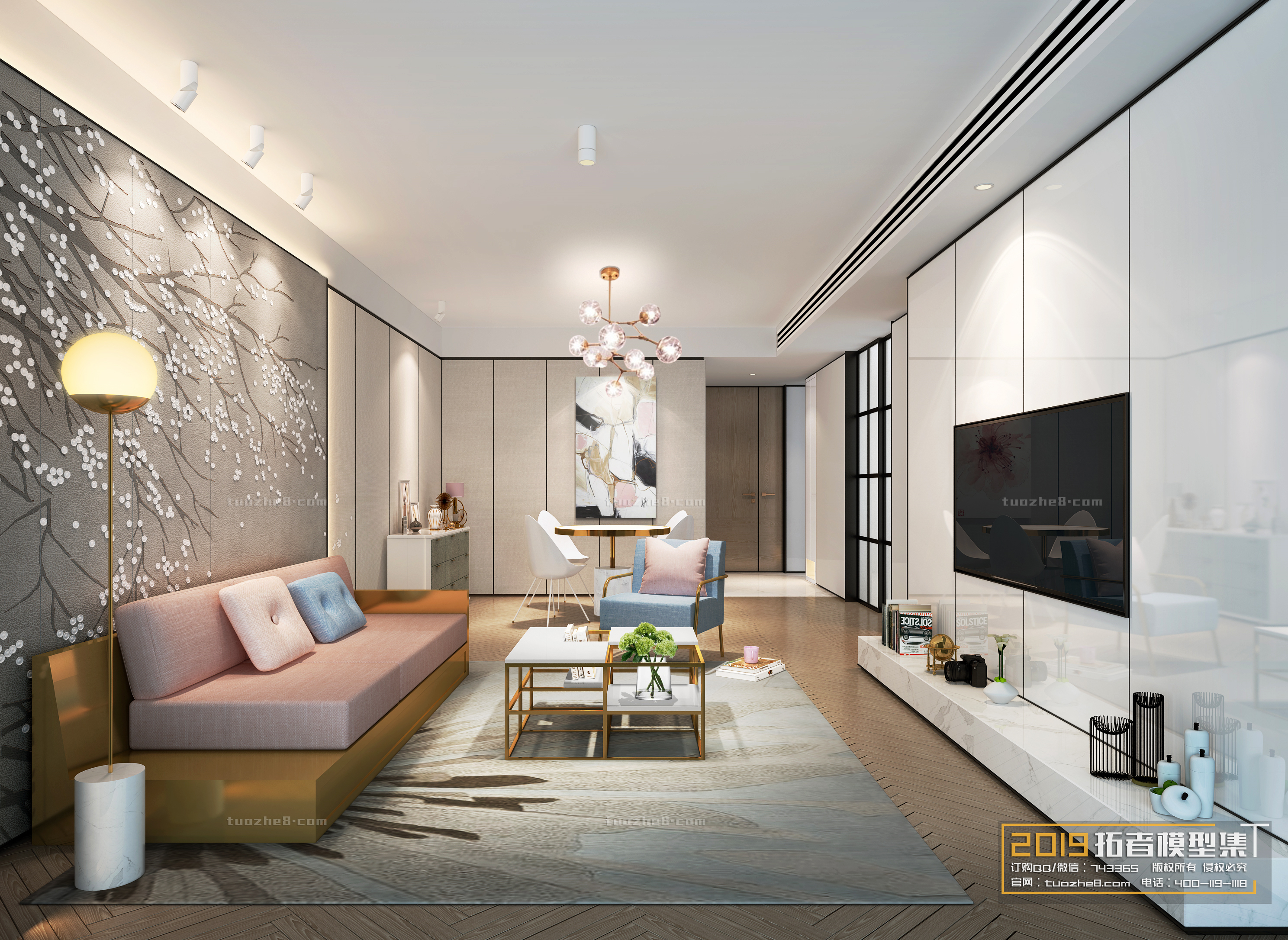 Extension Interior – LINGVING ROOM – MODERN STYLES – 139 - thumbnail 1