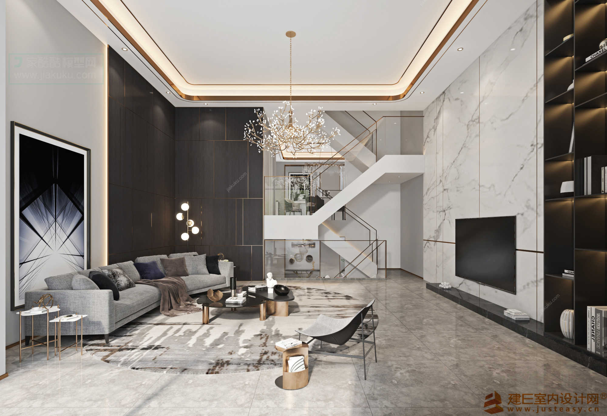 Justeasy 20 – House Space – 01 – LIVINGROOM – Ff07 - thumbnail 1