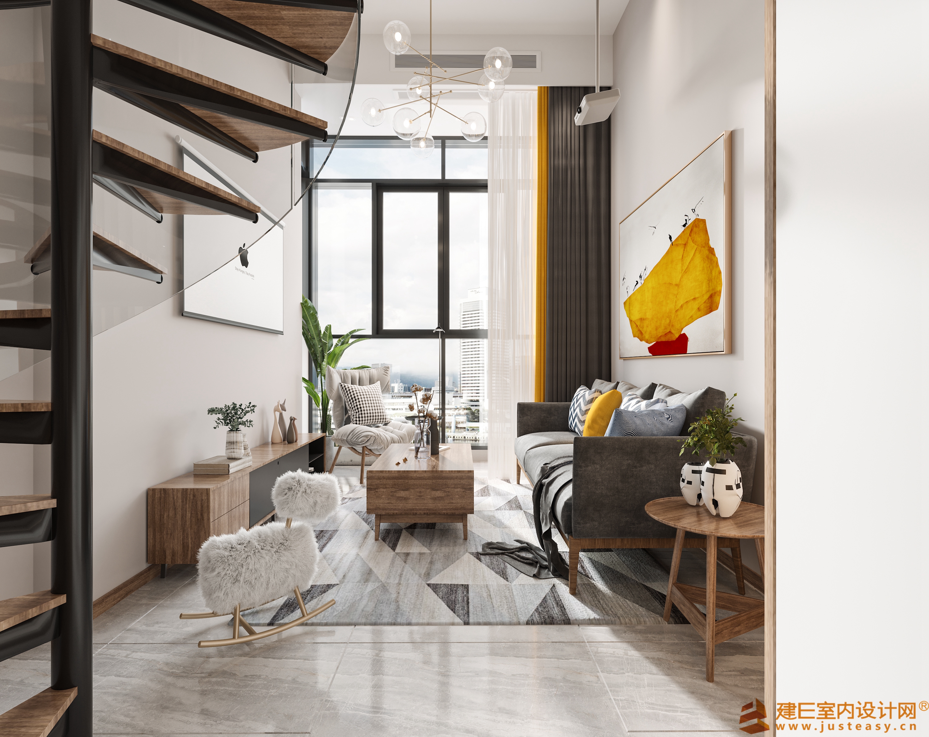 Justeasy 20 – House Space – 01 – LIVINGROOM – R77 - thumbnail 1