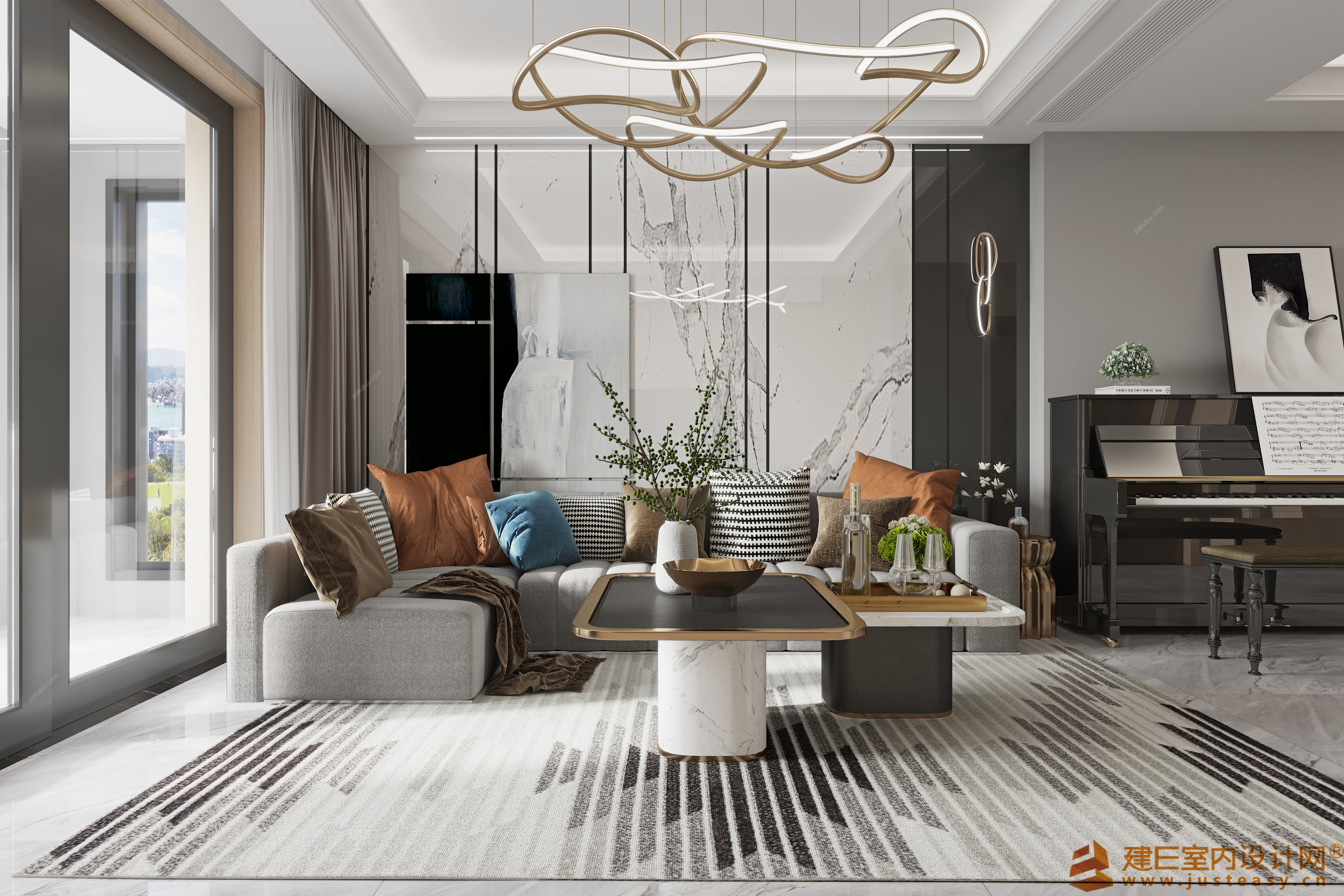 Justeasy 20 – House Space – 01 – LIVINGROOM – R87 - thumbnail 1