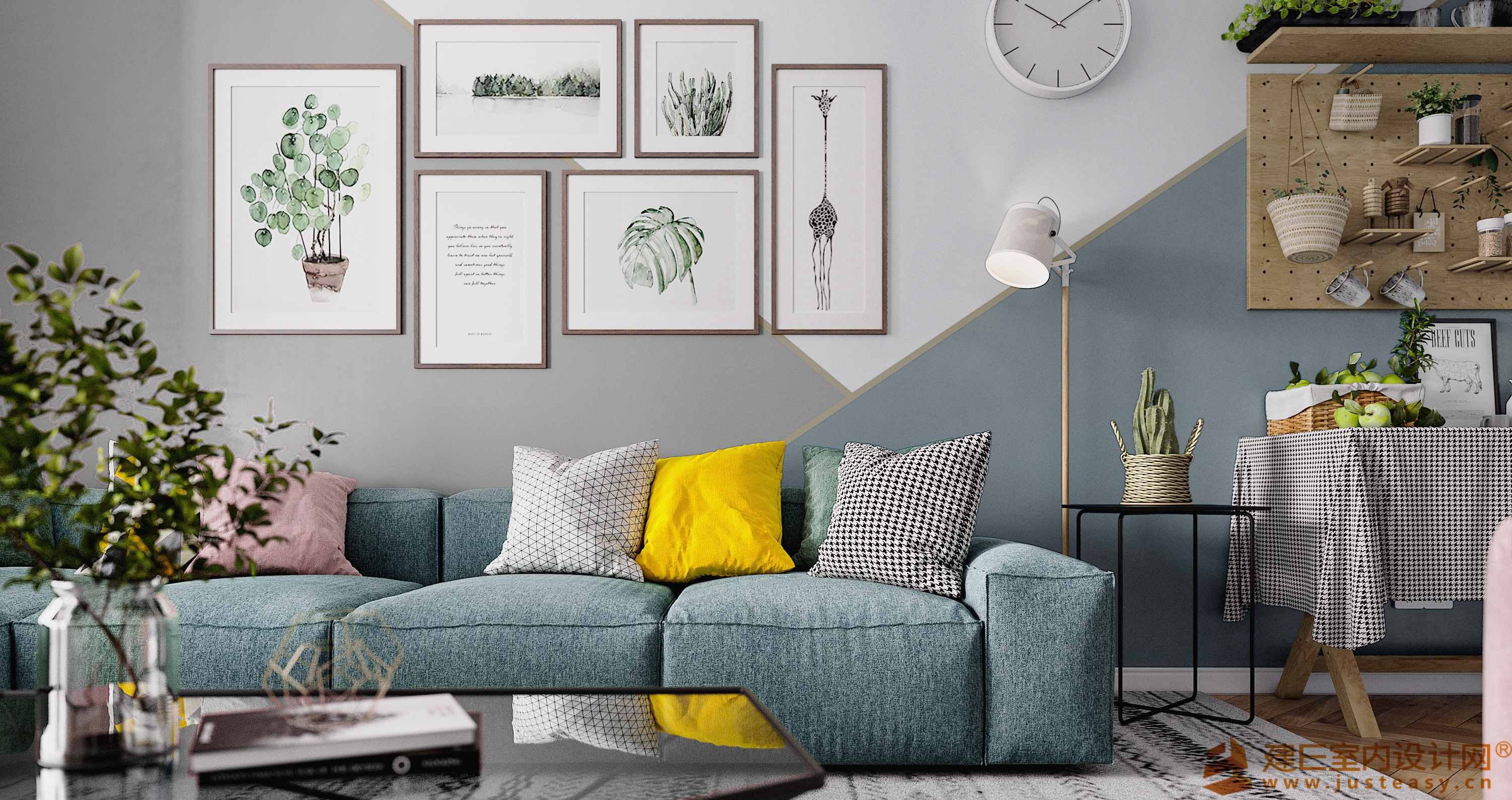 Justeasy 20 – House Space – 01 – LIVINGROOM – U19 - thumbnail 1