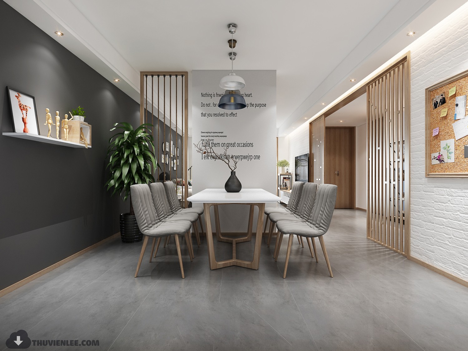 INTERIOR 3D MODELS – MODERN STYLE – 3D MODELS – VRAY – 171 - thumbnail 1