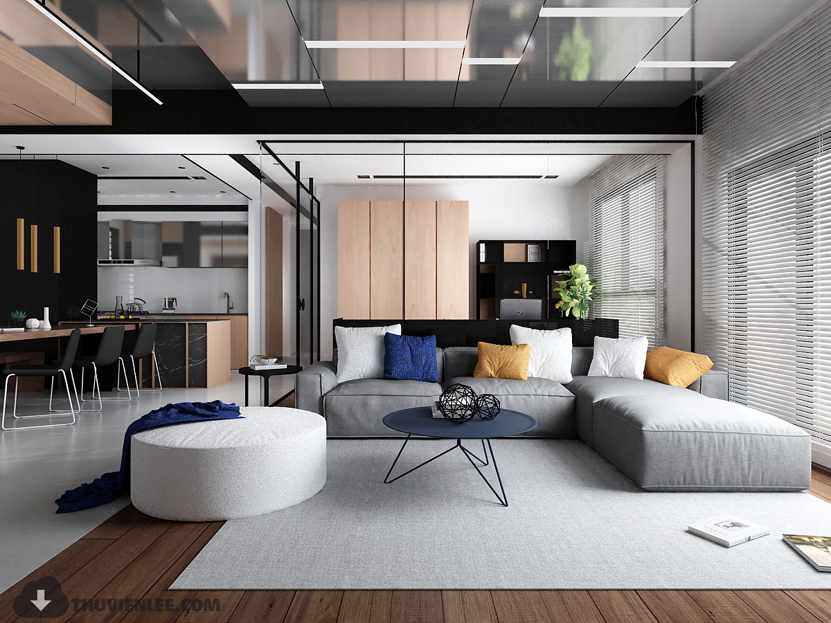 INTERIOR 3D MODELS – MODERN STYLE – 3D MODELS – VRAY – 187 - thumbnail 1