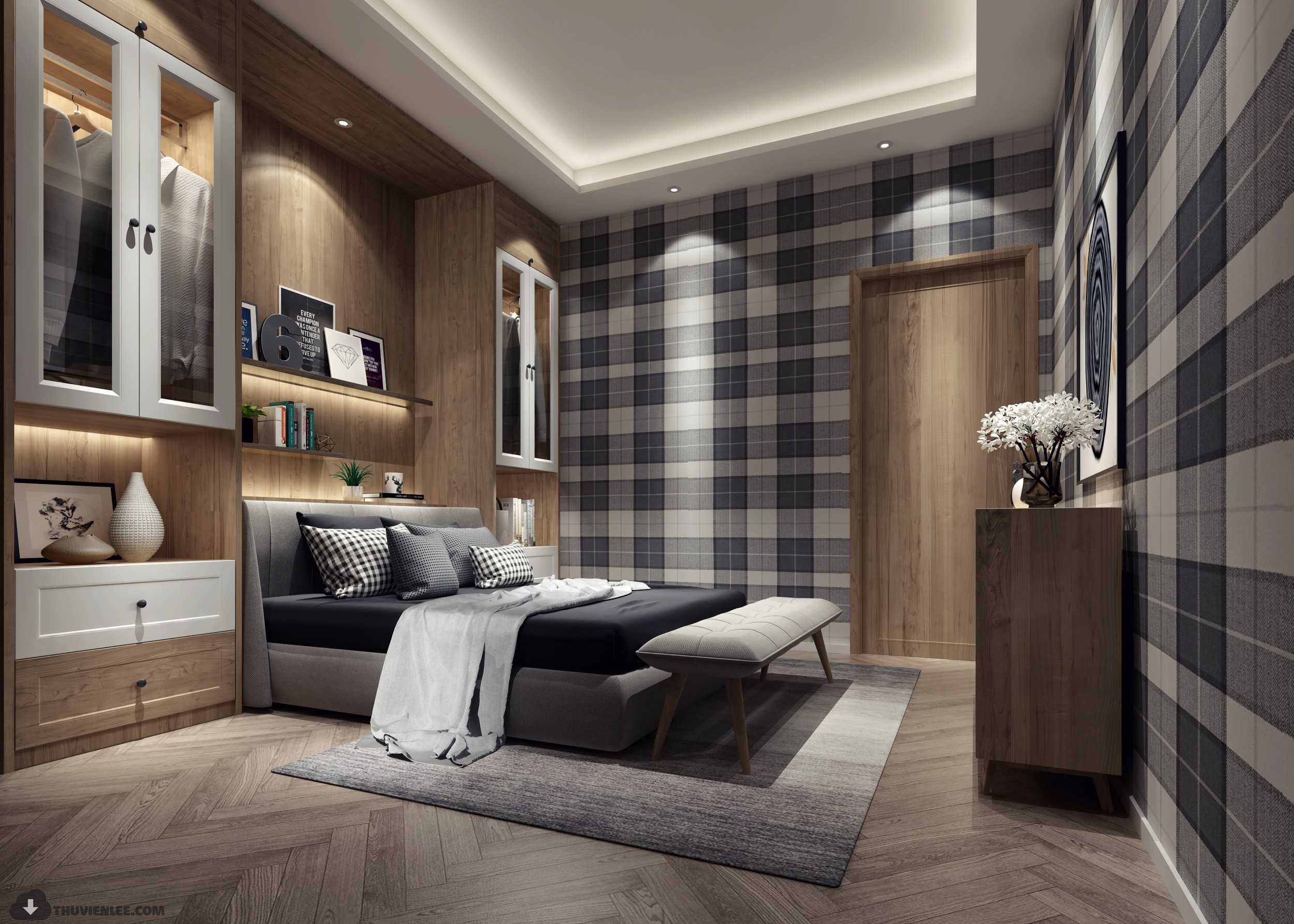 INTERIOR 3D MODELS – MODERN STYLE – 3D MODELS – VRAY – 85 - thumbnail 1