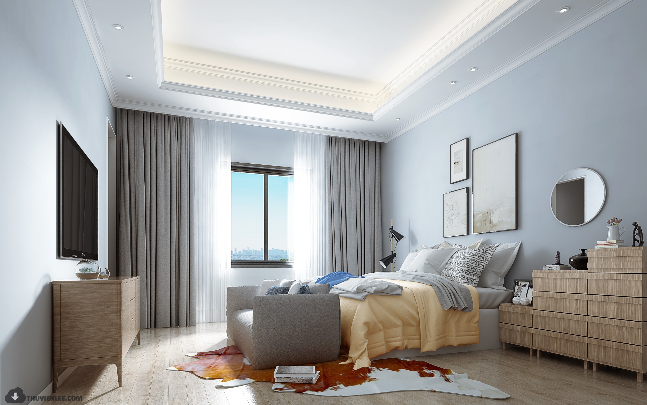 INTERIOR 3D MODELS – MODERN STYLE – 3D MODELS – VRAY – 88 - thumbnail 1