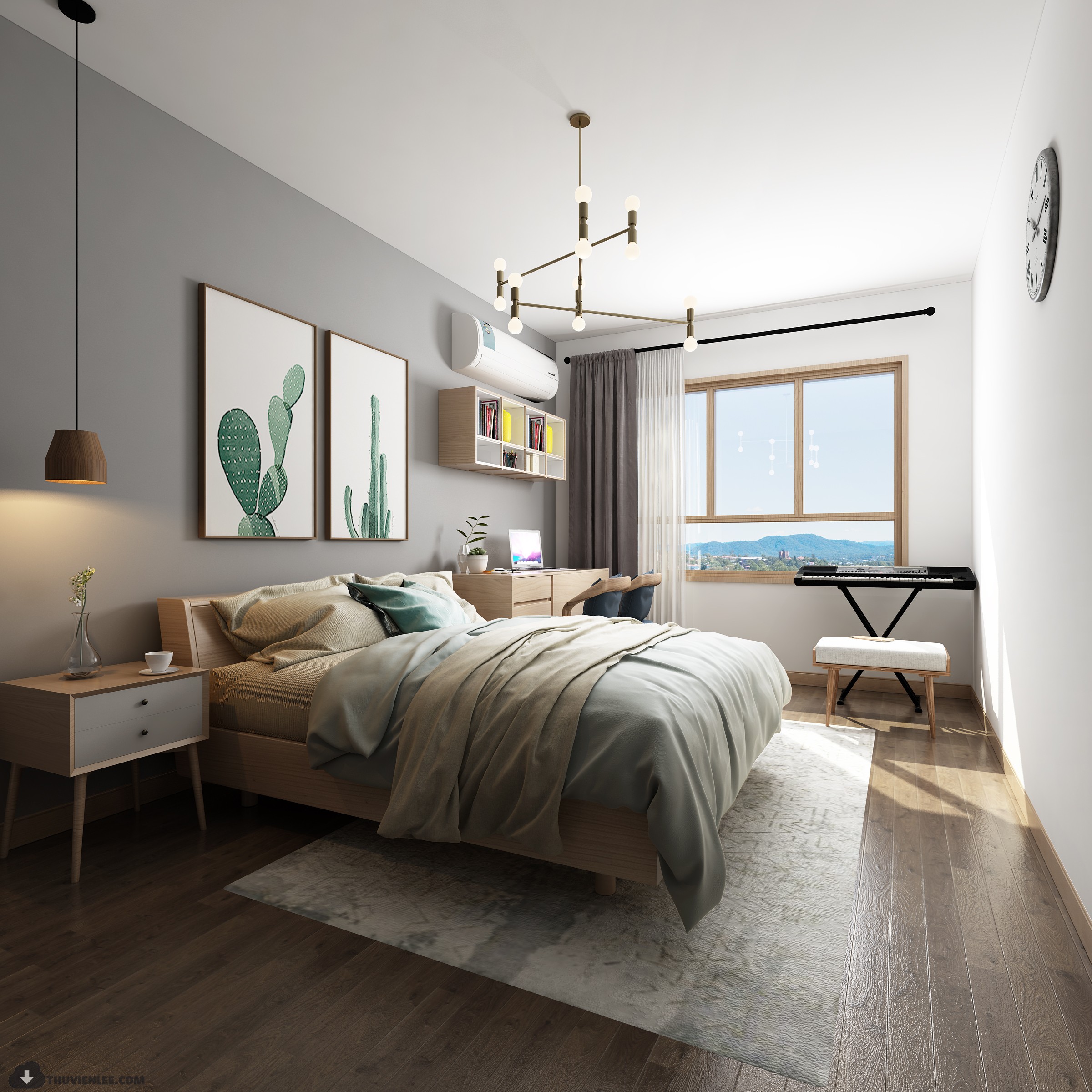 INTERIOR 3D MODELS – MODERN STYLE – 3D MODELS – VRAY – 90 - thumbnail 1