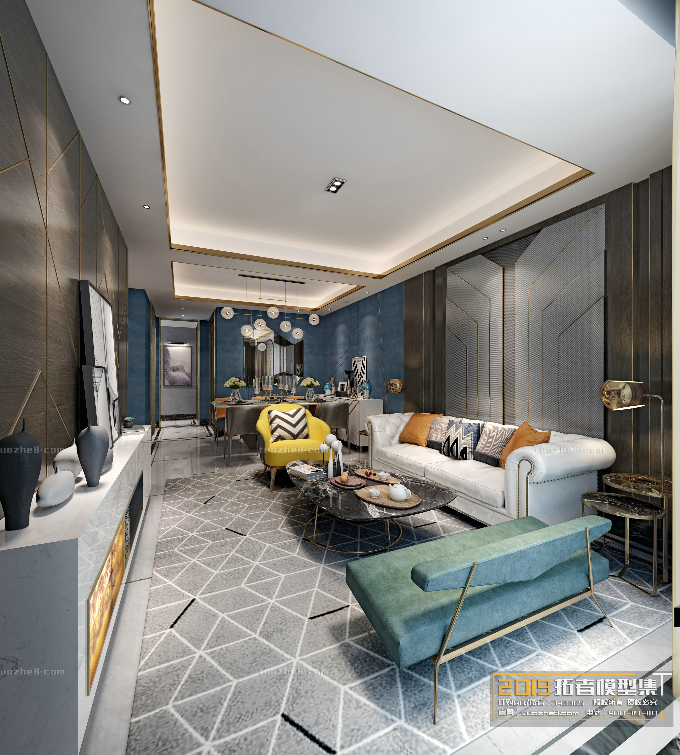 Extension Interior – LINGVING ROOM – OTHER STYLES – 002 - thumbnail 1