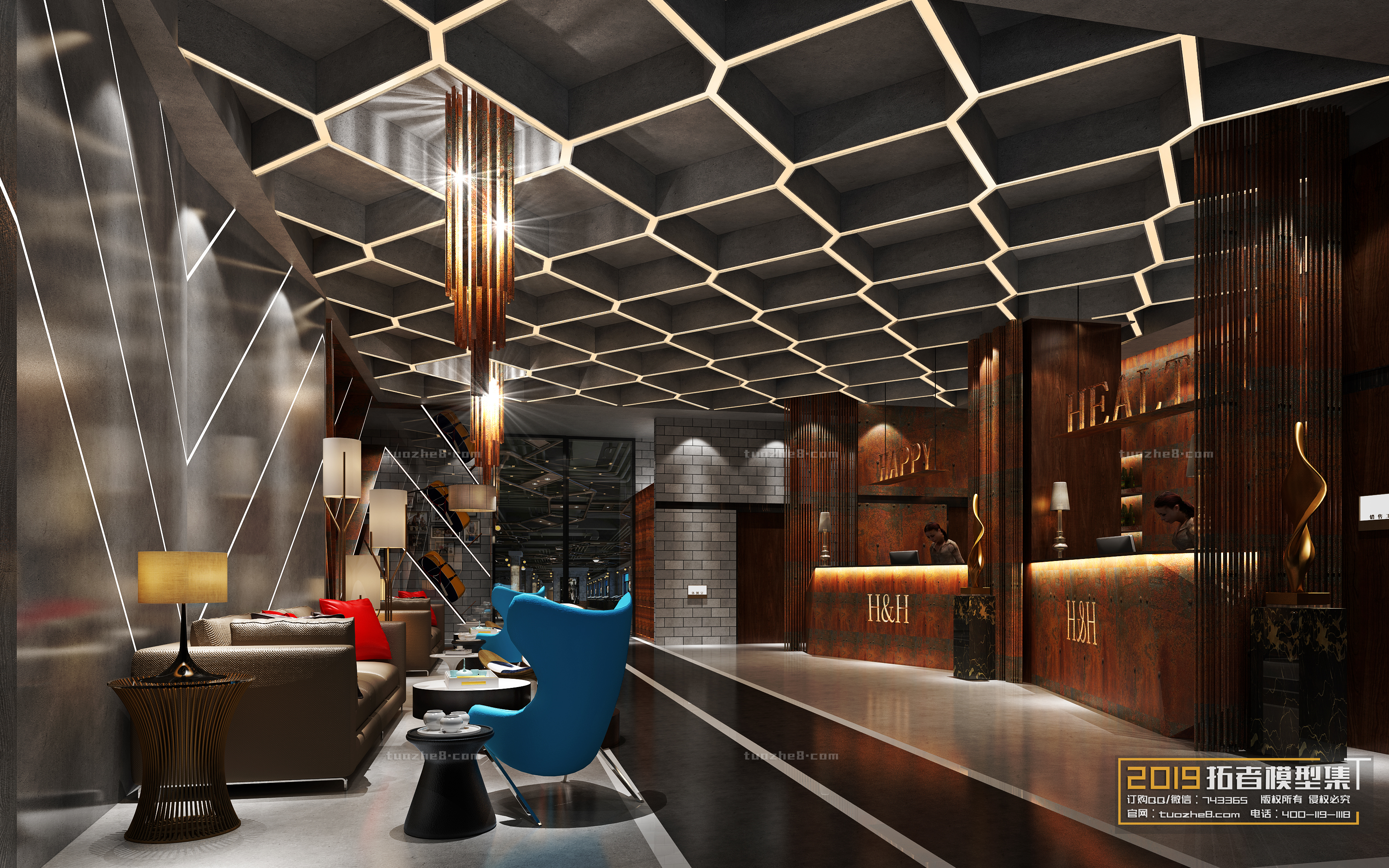 Extension Interior – LOBBY – 037 - thumbnail 1