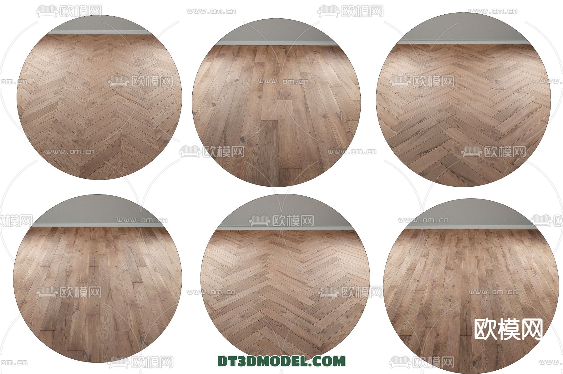 MATERIAL – WOODEN FLOOR – VRAY / CORONA – 3D MODEL – 2986 - thumbnail 1