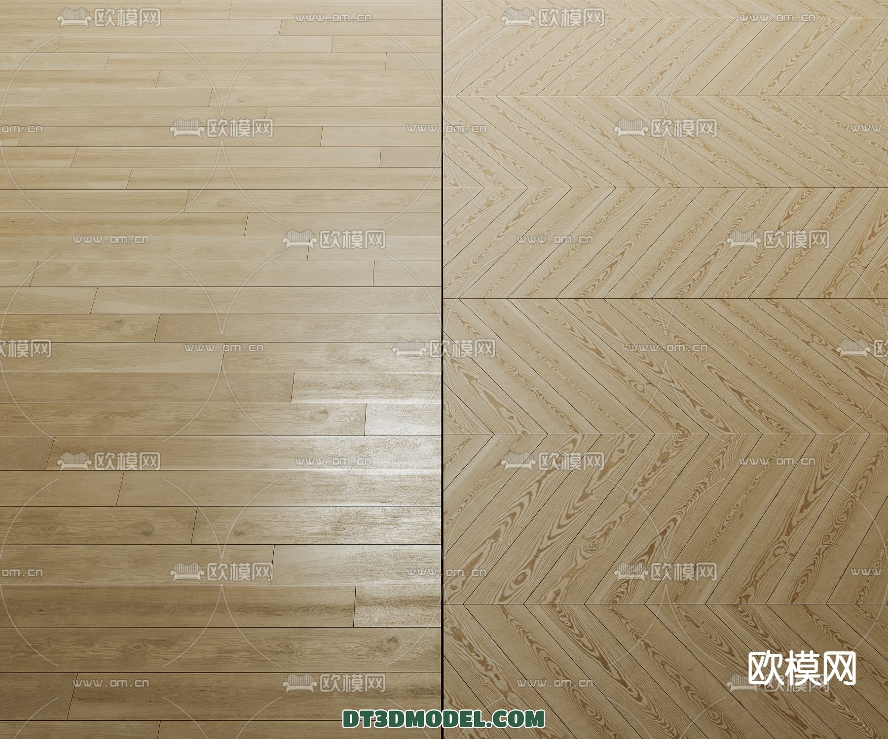 MATERIAL – WOODEN FLOOR – VRAY / CORONA – 3D MODEL – 2992 - thumbnail 1