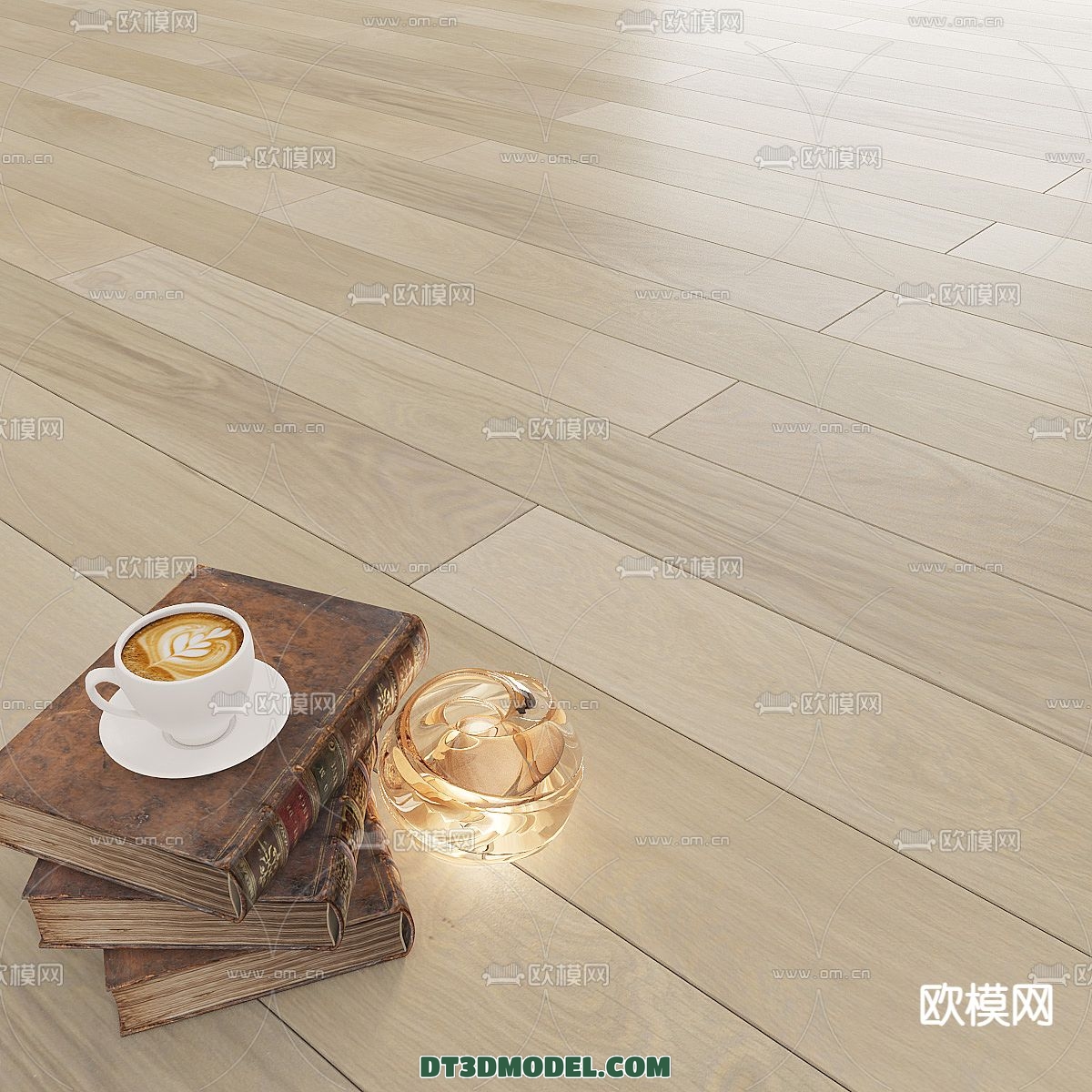 MATERIAL – WOODEN FLOOR – VRAY / CORONA – 3D MODEL – 3003 - thumbnail 1