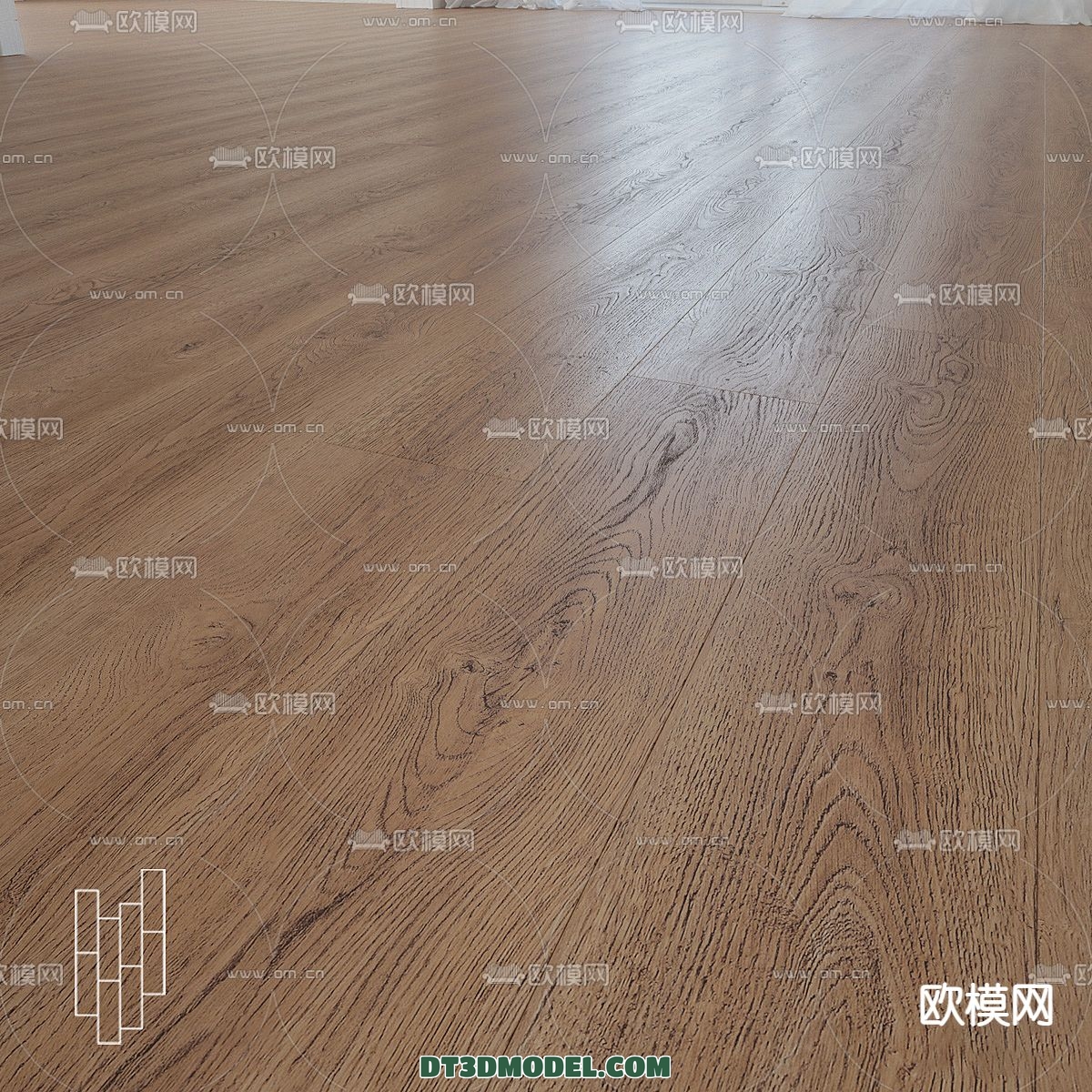 MATERIAL – WOODEN FLOOR – VRAY / CORONA – 3D MODEL – 3004 - thumbnail 1