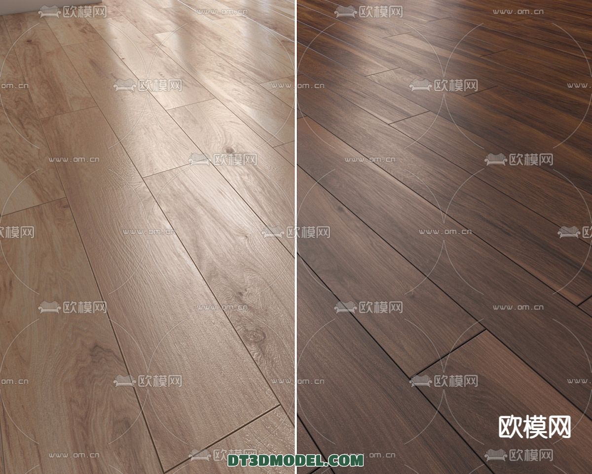 MATERIAL – WOODEN FLOOR – VRAY / CORONA – 3D MODEL – 3025 - thumbnail 1