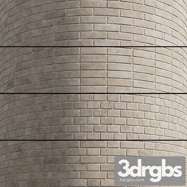 Brick Beige 3dsmax Download - thumbnail 1