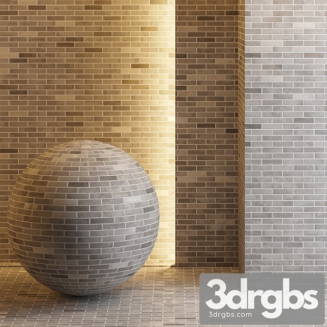 Brick Biege 3dsmax Download - thumbnail 1