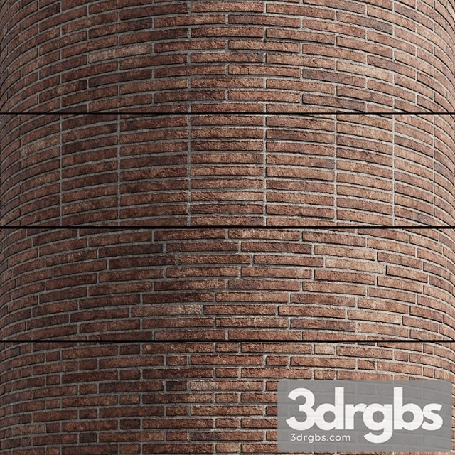 Brick Rigel Red 3dsmax Download - thumbnail 1