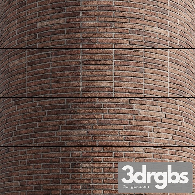 Brick Transom Red 3dsmax Download - thumbnail 1