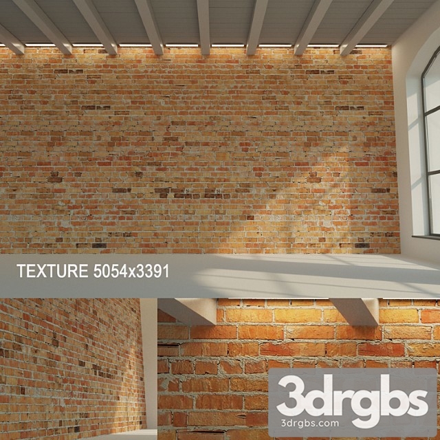 Brick Wall 11 3dsmax Download - thumbnail 1