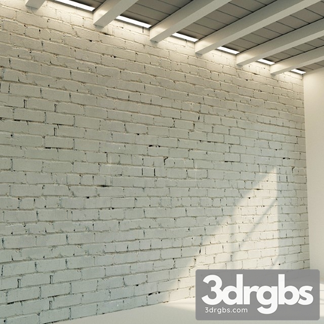 Brick Wall Stari Brick 73 3dsmax Download - thumbnail 1