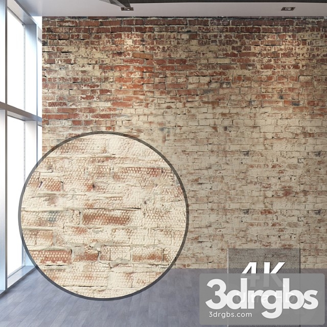 Brick Work 077 3dsmax Download - thumbnail 1