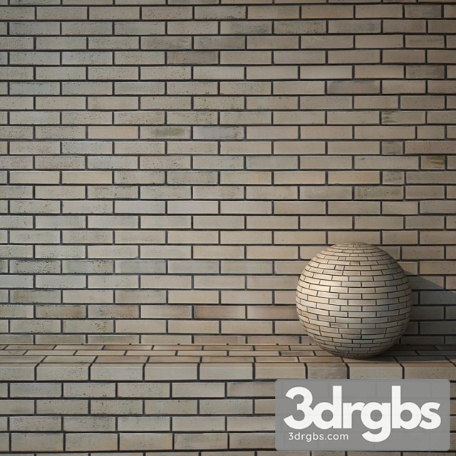 Brick Yellow 155 3dsmax Download - thumbnail 1