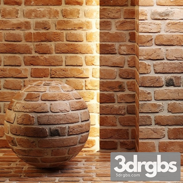 Loft Brick 7K 3dsmax Download - thumbnail 1