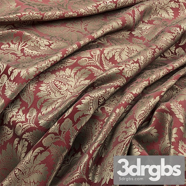 Zofany collection malmaison damask 3dsmax Download - thumbnail 1