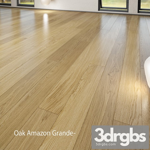 Barlinek floorboard – pure line – oak amazon grande 3dsmax Download - thumbnail 1