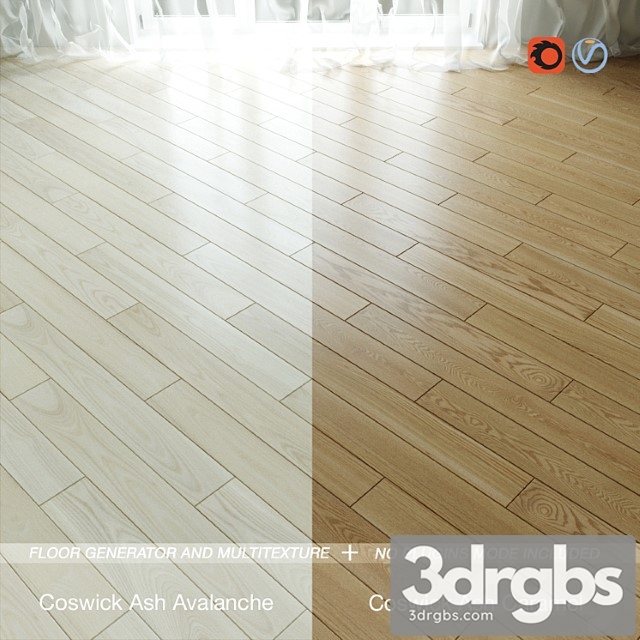 Coswic flooring vol.1 3dsmax Download - thumbnail 1