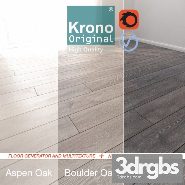 Krono Floordreams Vario 3dsmax Download - thumbnail 1