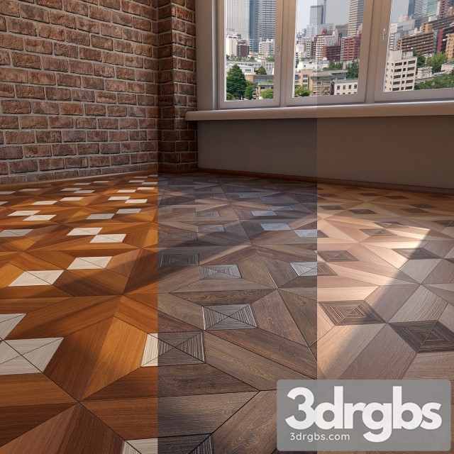 Modular Parquet 3dsmax Download - thumbnail 1