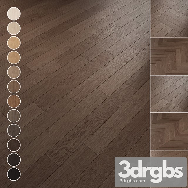 Oak Flooring Set 081 3dsmax Download - thumbnail 1