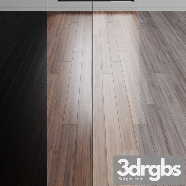 Oak parquet board 04 (wood floor set) - thumbnail 1