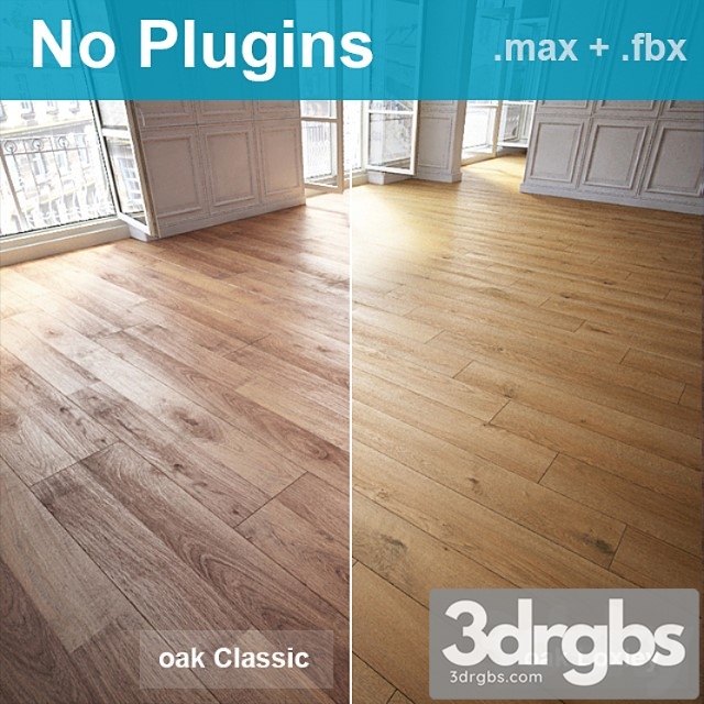 Parquet 7 (2 species without the use of plug-ins) 3dsmax Download - thumbnail 1