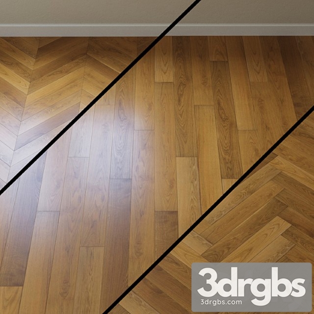 Parquet board karelia oak grain brown - thumbnail 1