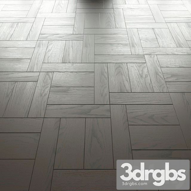 Parquet Ebony and Co Basket Weave 3dsmax Download - thumbnail 1