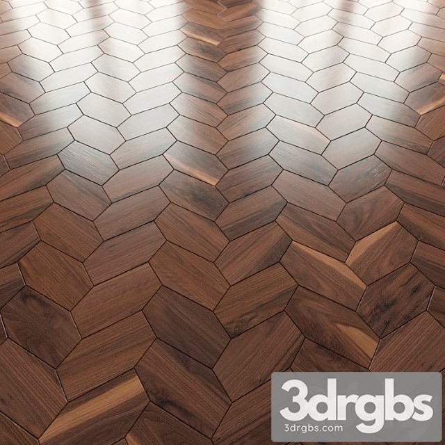 Parquet foglie d& 2 3dsmax Download - thumbnail 1