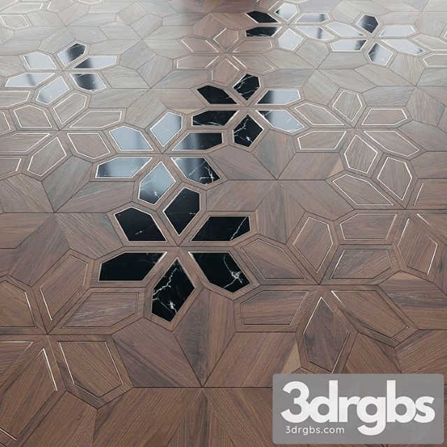 Parquet foglie d&_2 3dsmax Download - thumbnail 1