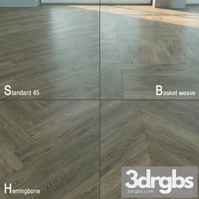 Parquet. natural wood. 147 3dsmax Download - thumbnail 1