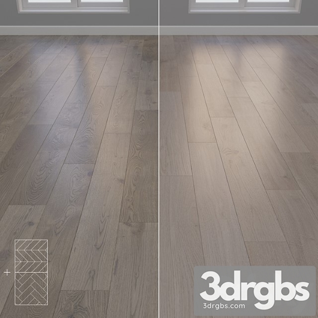 Parquet oak 2 types layout herringbone chevron and linear setduo29 3dsmax Download - thumbnail 1