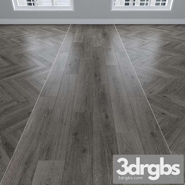 Parquet Oak Gray 3 Types Herringbone Linear Chevron 11 3dsmax Download - thumbnail 1