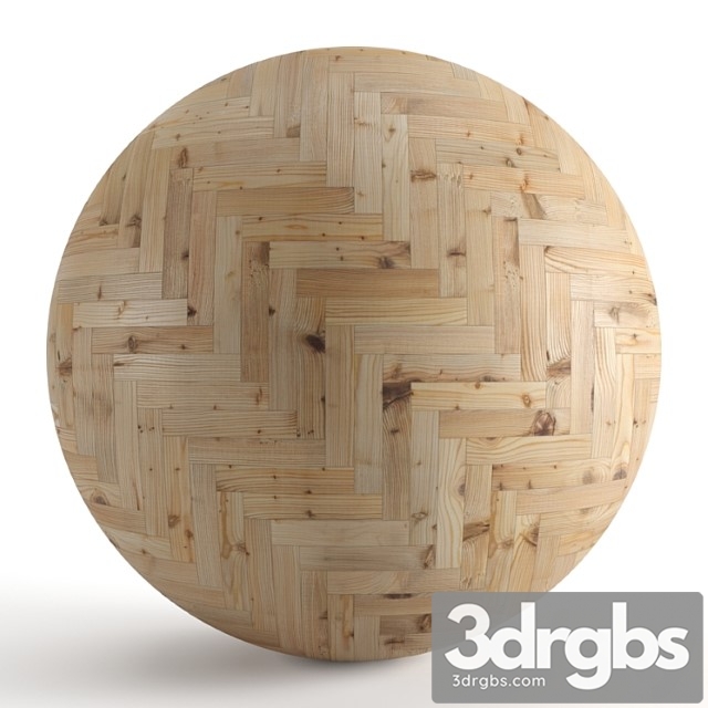 Seamless texture of larch parquet v2. pbr 3dsmax Download - thumbnail 1