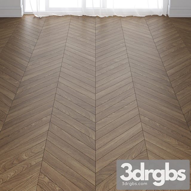 Tennessee Cherry Wood Parquet Floor in 3 types 3dsmax Download - thumbnail 1