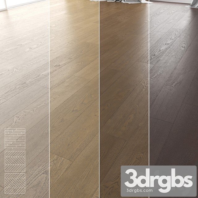 Wood floor set 17 - thumbnail 1