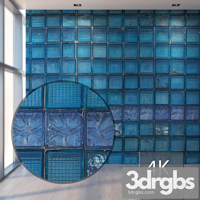 Glass block 722 3dsmax Download - thumbnail 1