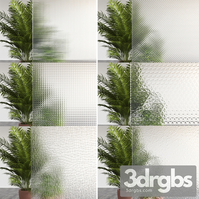 Patterned Glass 3dsmax Download - thumbnail 1