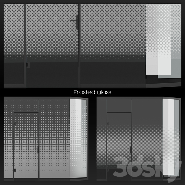 Vinyl film set for glass 06 3ds Max - thumbnail 2